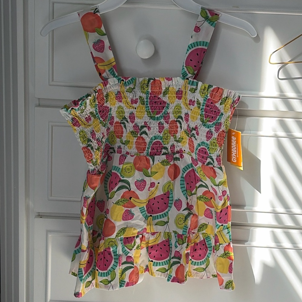 Gymboree kids fruit top size 8, new with tags